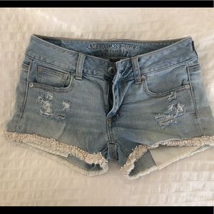 American Eagle Outfitters Shortie with Pom-poms